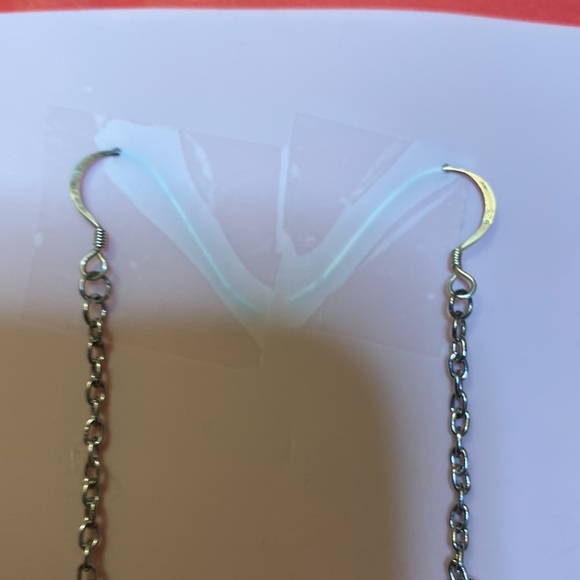 Beautiful handmade feather earrings - Picture 3 of 3